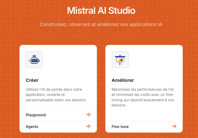 Studio IA Mistral
